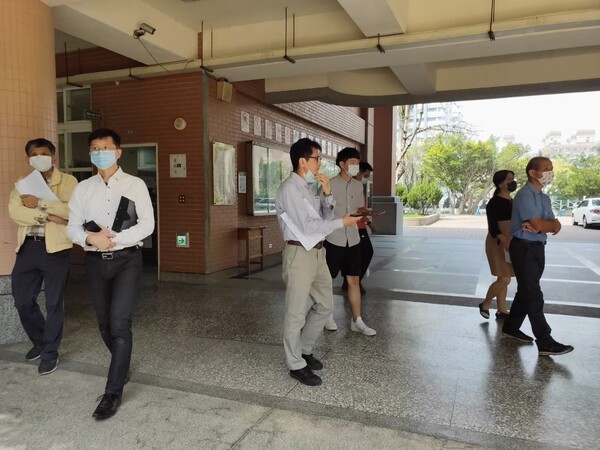 20210412南崁國中第一次校園防災基礎建置訪視