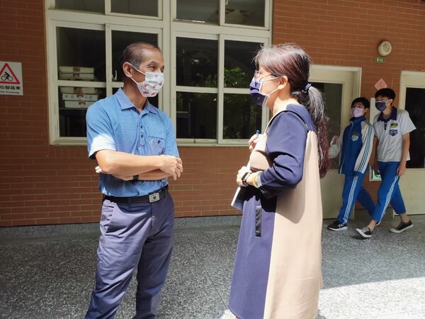 20210412南崁國中第一次校園防災基礎建置訪視