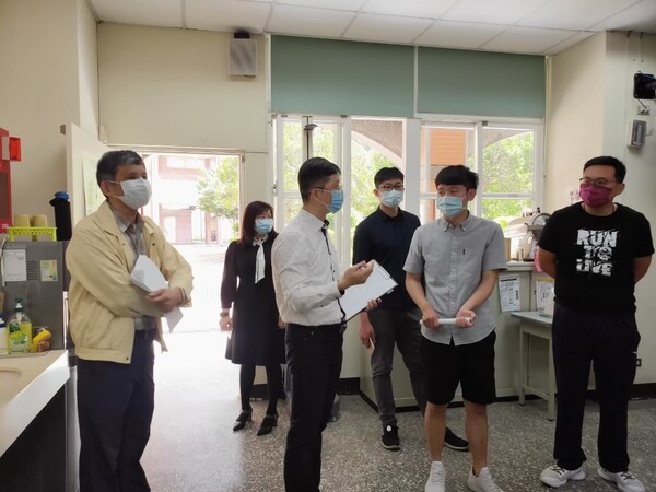 20210412南崁國中第一次校園防災基礎建置訪視