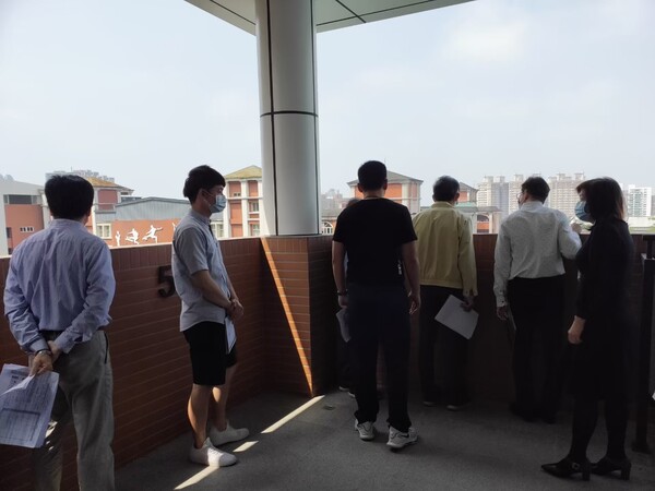 20210412南崁國中第一次校園防災基礎建置訪視