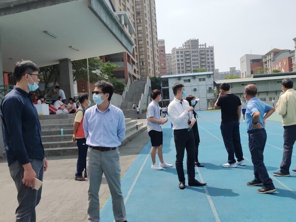 20210412南崁國中第一次校園防災基礎建置訪視