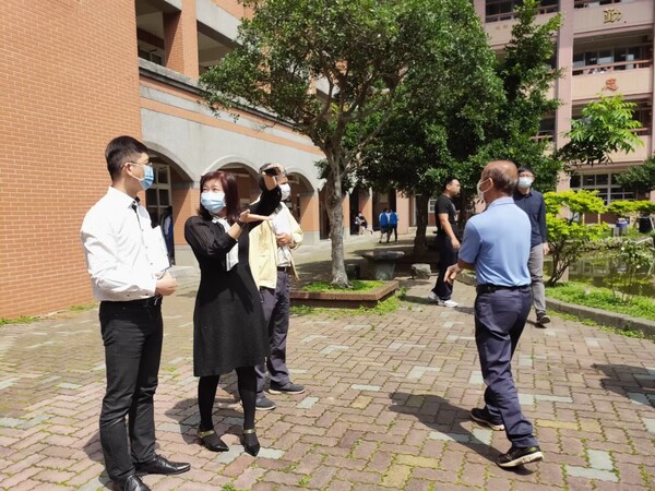 20210412南崁國中第一次校園防災基礎建置訪視