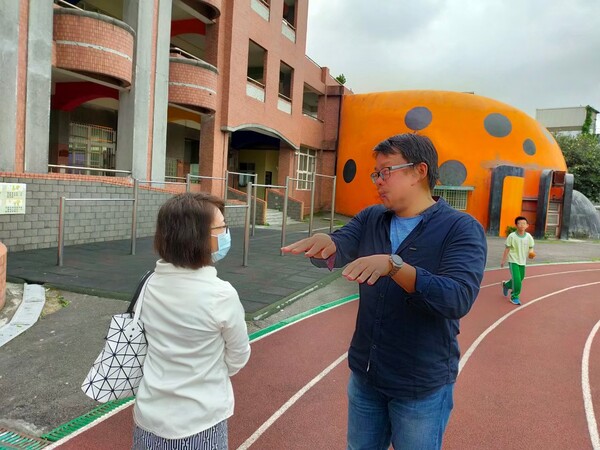 20210408幸福國小第一次校園防災基礎建置訪視