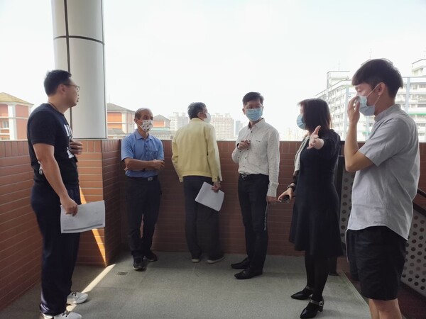 20210412南崁國中第一次校園防災基礎建置訪視