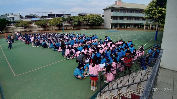20221223龍岡國中第三次防災校園基礎工作輔導訪視