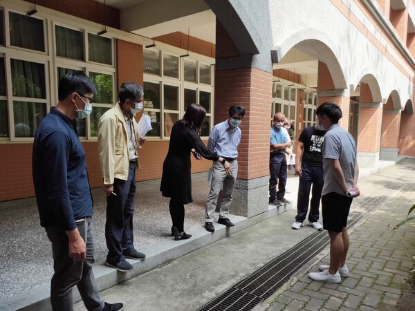 20210412南崁國中第一次校園防災基礎建置訪視