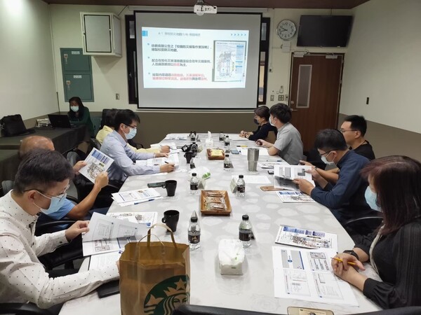 20210412南崁國中第一次校園防災基礎建置訪視
