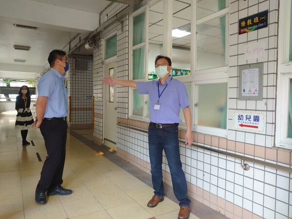 20210428第一次防災訪視-南崁國小