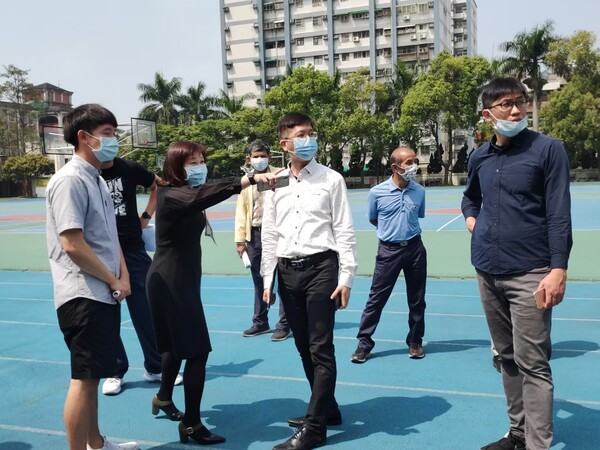 20210412南崁國中第一次校園防災基礎建置訪視